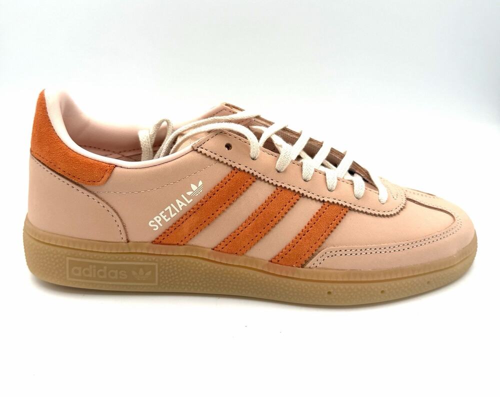Adidas Originals Handball Spezial Soft Pink Orange Sneaker IH1505 Women's 7.5